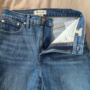 Madewell Women’s Perfect Wide Leg Crop Jeans size 26